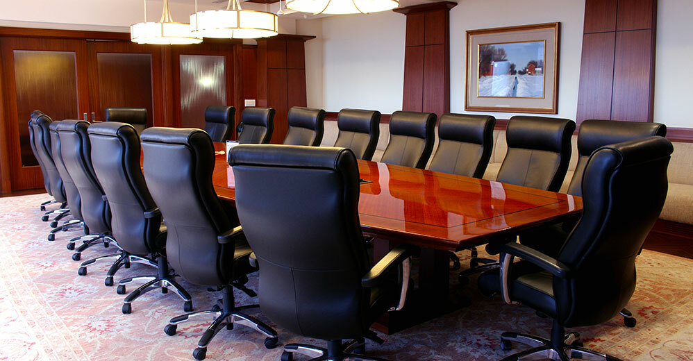KM KeyBank Tower boardroom