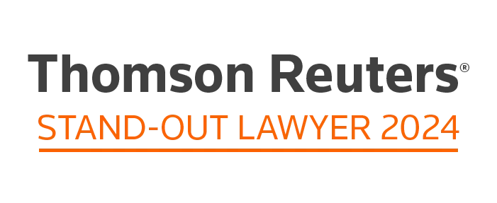 2024 Thomson Reuters Stand-out Lawyers Badge
