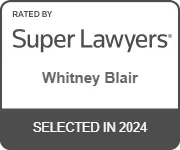 Blair, Whitney 2024 Super Lawyers Badge